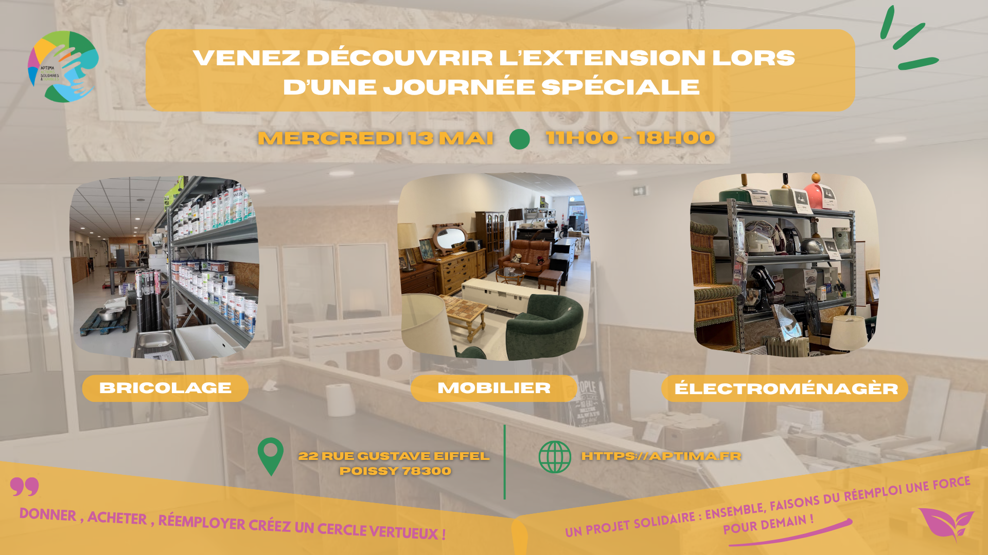 Venez d�couvrir L�Extension lors d�une journ�e sp�ciale le 13 mai
