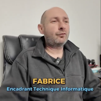 Fabrice raconte son parcours, de l'insertion � l'encadrement technique 