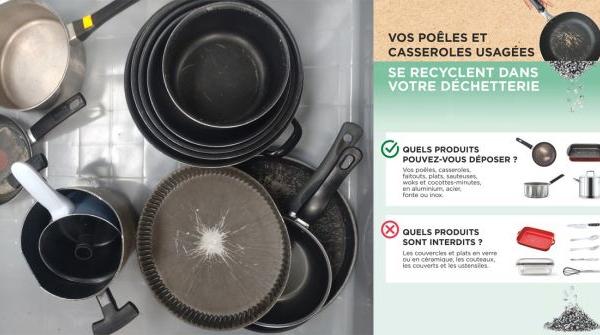 Point de Collecte des Poêles et Casseroles en Ressourcerie