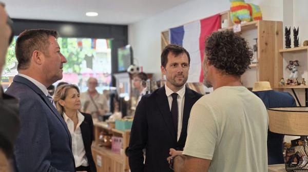 Transition &eacute;cologique : visite minist&eacute;rielle &agrave; la Ressourcerie de Poissy !